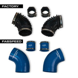 2025+ Chevrolet Corvette C8 ZR1 Fabspeed 5-Ply Silicone Boost Hoses