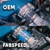 2025+ Chevrolet Corvette C8 ZR1 Fabspeed 5-Ply Silicone Boost Hoses