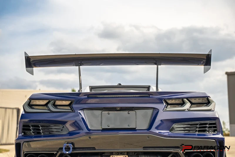 Verus Engineering C8R Swan Neck Rear Wing - C8 Corvette