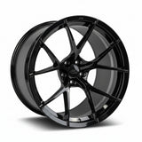Forgedlite MC5 Gloss Black Forged Wheels (20x10 Front / 21x13 Rear)