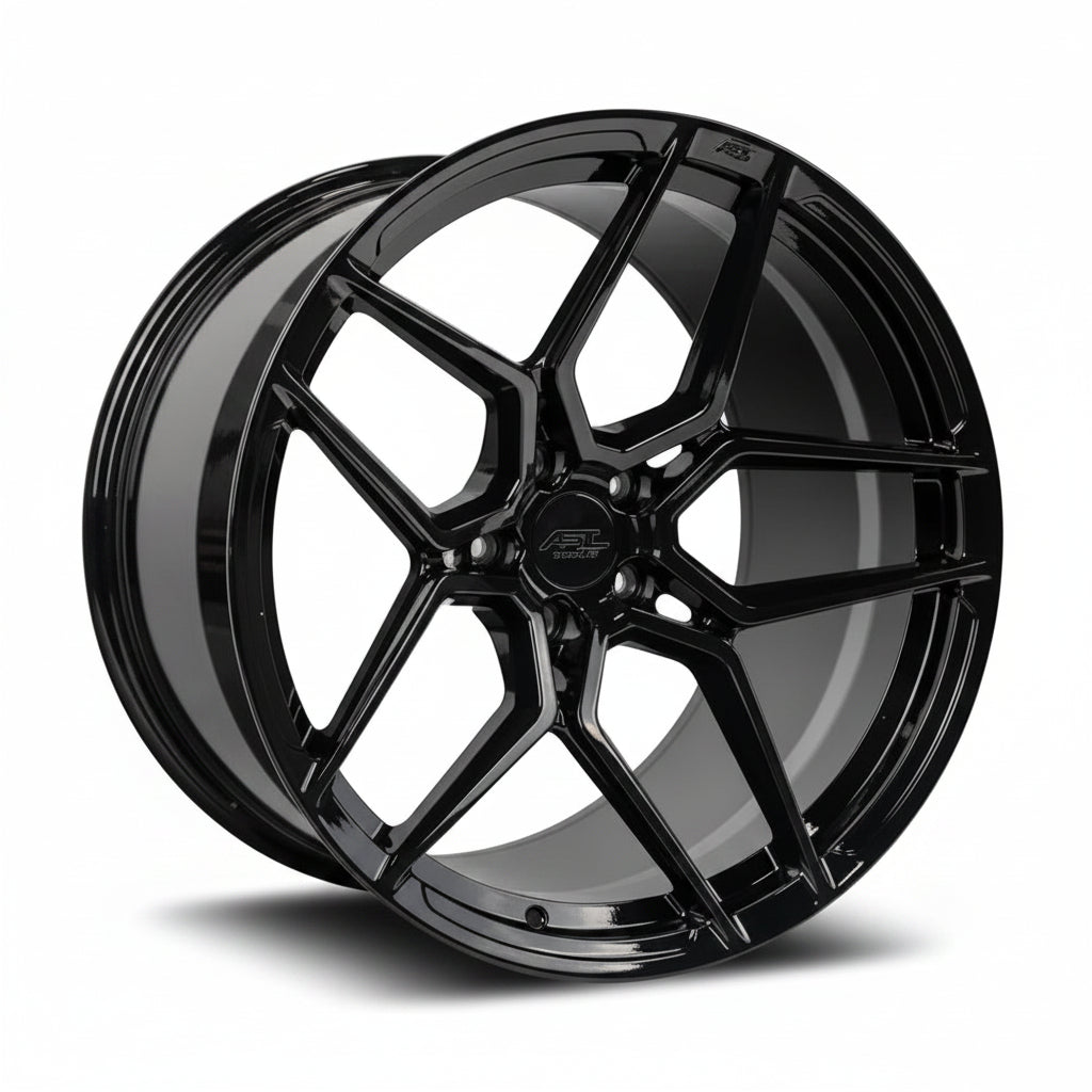 Forgedlite MC13 Gloss Black Forged Wheels (20x10 Front / 21x13 Rear)