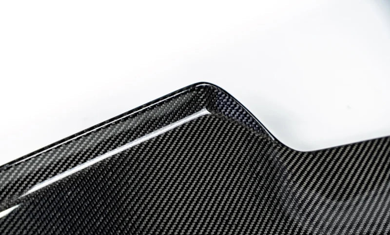 Corvette C8 Stingray Z06-Style Carbon Fiber Rear Spoiler (4-Hole Coverage)