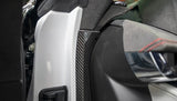 2020+ Corvette C8 Carbon Fiber Dashboard Door Sill Trim