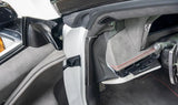 2020+ Corvette C8 Carbon Fiber Dashboard Door Sill Trim