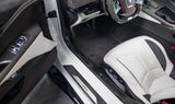 C8 Corvette Carbon Fiber Inner Door Sill Panels