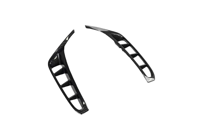 C8 Corvette Z06 / E-Ray Carbon Fiber Rear Diffuser Vent Covers