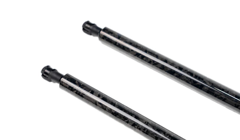 C8 Corvette Carbon Fiber Hood Struts - Red, Blue, Forged