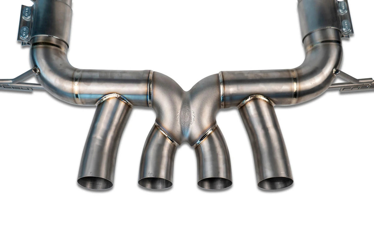 Fabspeed Corvette C8 Z06 Titanium Supersport X-Pipe Cat-Back Exhaust System (2023+)