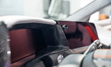 2026+ Corvette C8 Carbon Fiber Gauge Cluster Trim Overlay