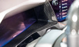 2026+ Corvette C8 Carbon Fiber Gauge Cluster Trim Overlay