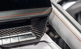 2026+ Chevrolet Corvette C8 Carbon Fiber Center Air Vent Outlet Cover Trim