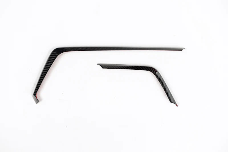 2026+ Corvette C8 Carbon Fiber Dashboard Screen Side Panel Trim