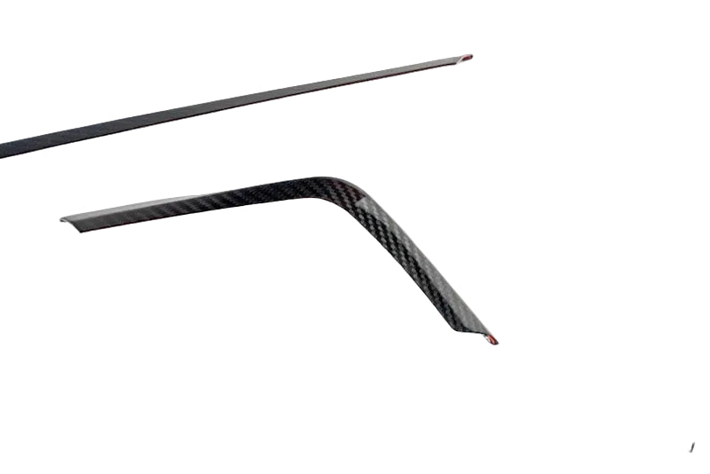 2026+ Corvette C8 Carbon Fiber Dashboard Screen Side Panel Trim