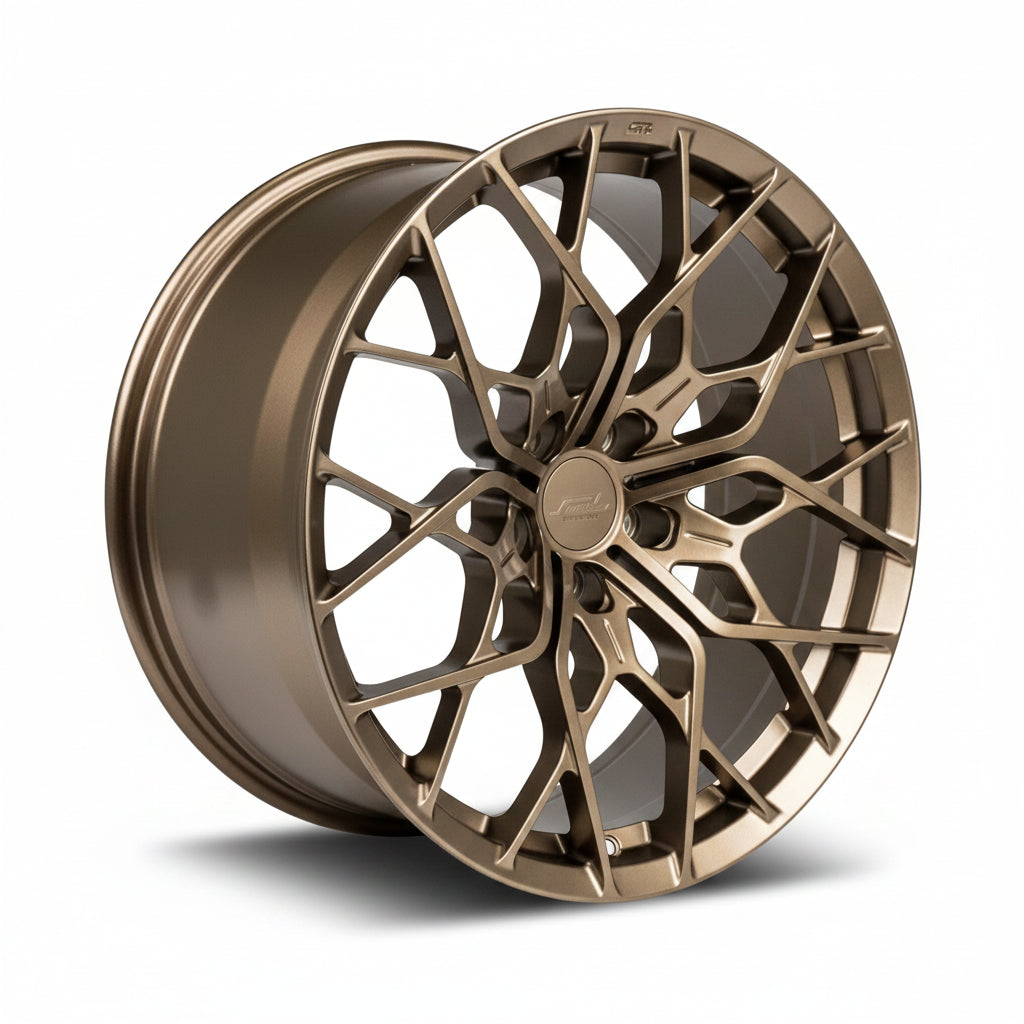 Forgedlite MC21 Satin Bronze Forged Wheels (20x10 Front / 21x13 Rear)