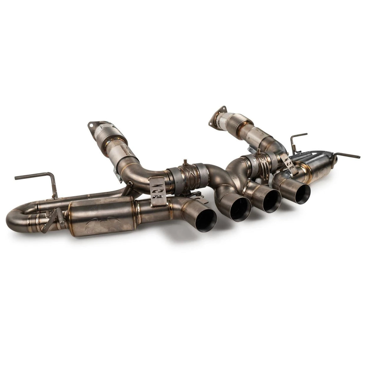 2023+ Chevrolet Corvette C8 Z06 Fabspeed Titanium Valved Cat-Back Exhaust System