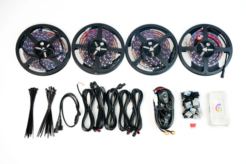 C8 Corvette RGB Underglow Kit by LowGlow