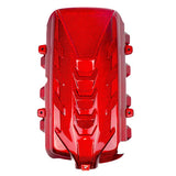Corvette C8 Red Carbon Fiber Engine Cover