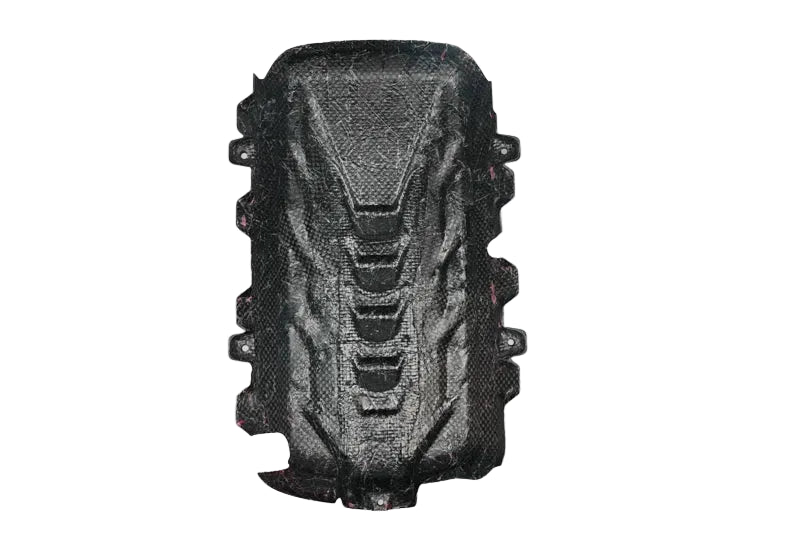 Corvette C8 Red Carbon Fiber Engine Cover