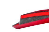 2020–2025 Corvette C8 Red Carbon Fiber Gauge Cluster Trim Overlay