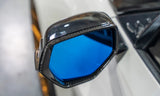 C8 Corvette Carbon Fiber Mirror Inlays – Left & Right