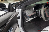 Corvette C8 Carbon Fiber Dashboard Side Covers (Driver & Passenger)