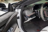 Corvette C8 Carbon Fiber Dashboard Side Covers (Driver & Passenger)