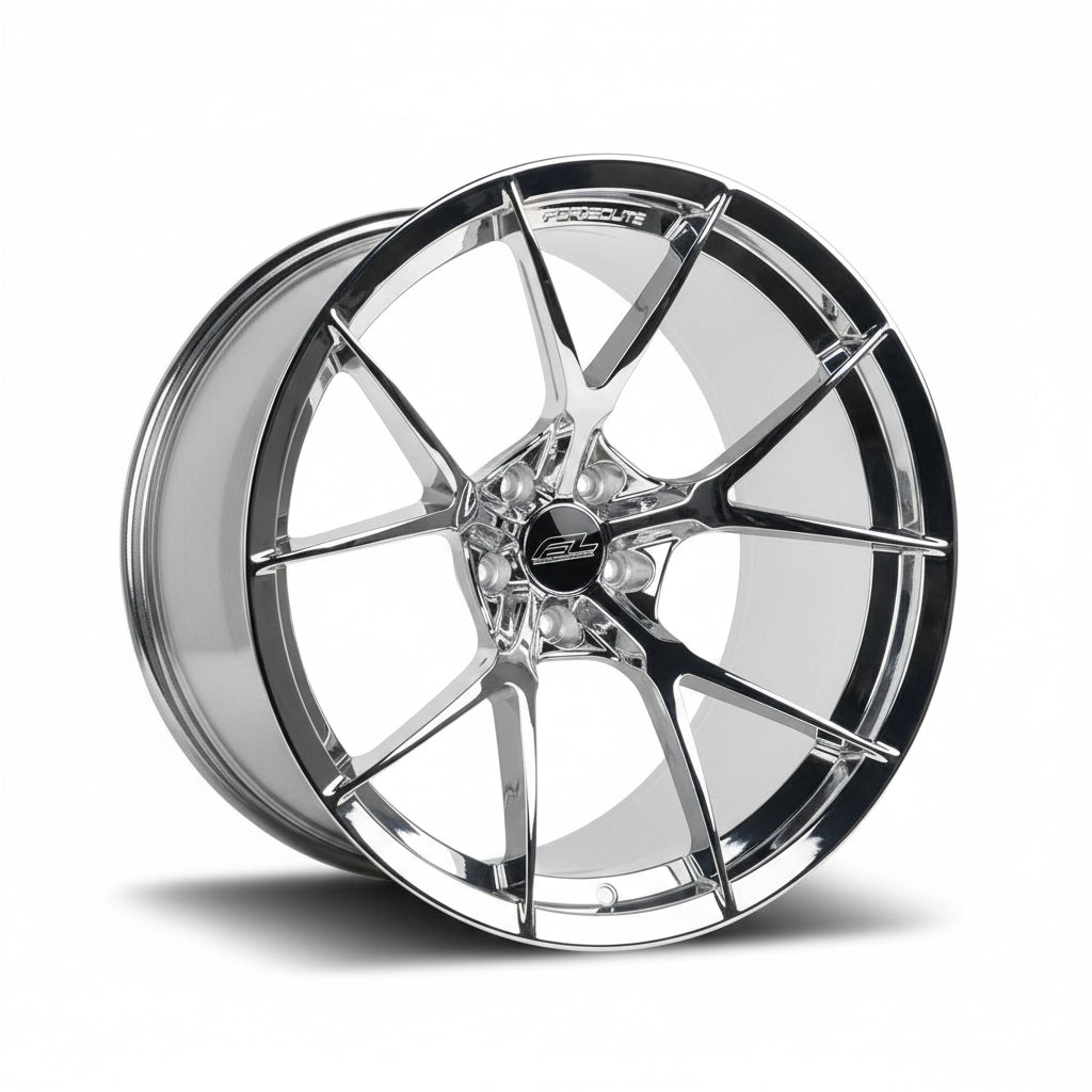 Forgedlite MC5 Chrome Forged Wheels (20x10 Front / 21x13 Rear)