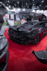 2020–2024 Corvette C8 Deluxe Wide Track Package – Full Carbon Fiber Kit (Bumper to Bumper)