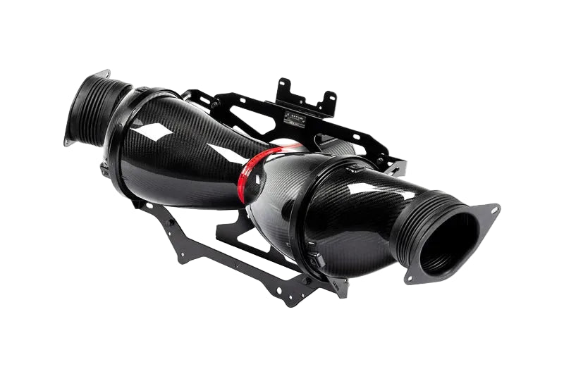 2020+ Chevrolet Corvette C8 Stingray Eventuri Carbon Fiber Intake System with Clear Lid