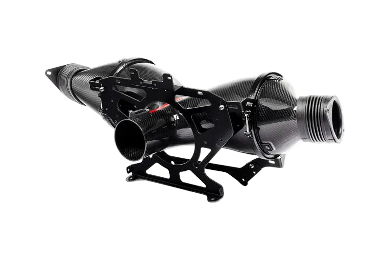 2020+ Chevrolet Corvette C8 Stingray Eventuri Carbon Fiber Intake System with Clear Lid