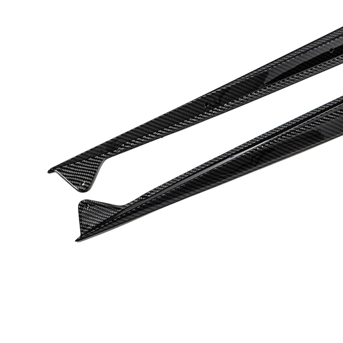 Extensiones de balancín laterales de fibra de carbono para C8 Corvette Z06 / E-Ray (2023-2025)