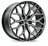 Vossen HF-2 Hybrid Forged Wheels for Corvette C8 – 20x9 Front & 21x12 Rear Gloss Black