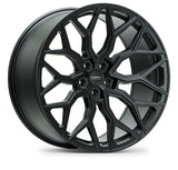 Vossen HF-2 Hybrid Forged Wheels for Corvette C8 – 20x9 Front & 21x12 Rear Gloss Black