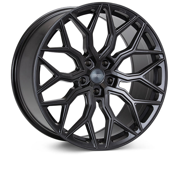 Vossen HF-2 Hybrid Forged Wheels for Corvette C8 – 20x9 Front & 21x12 Rear Gloss Black