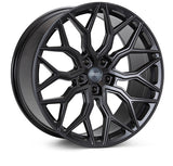Vossen HF-2 Hybrid Forged Wheels for Corvette C8 – 20x9 Front & 21x12 Rear Gloss Black