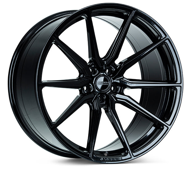 Vossen HF3 20x9 / 21x12 C8 Corvette Wheels – Gloss Black