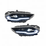 Faros delanteros LED JRX para Ford Mustang 2018-2023