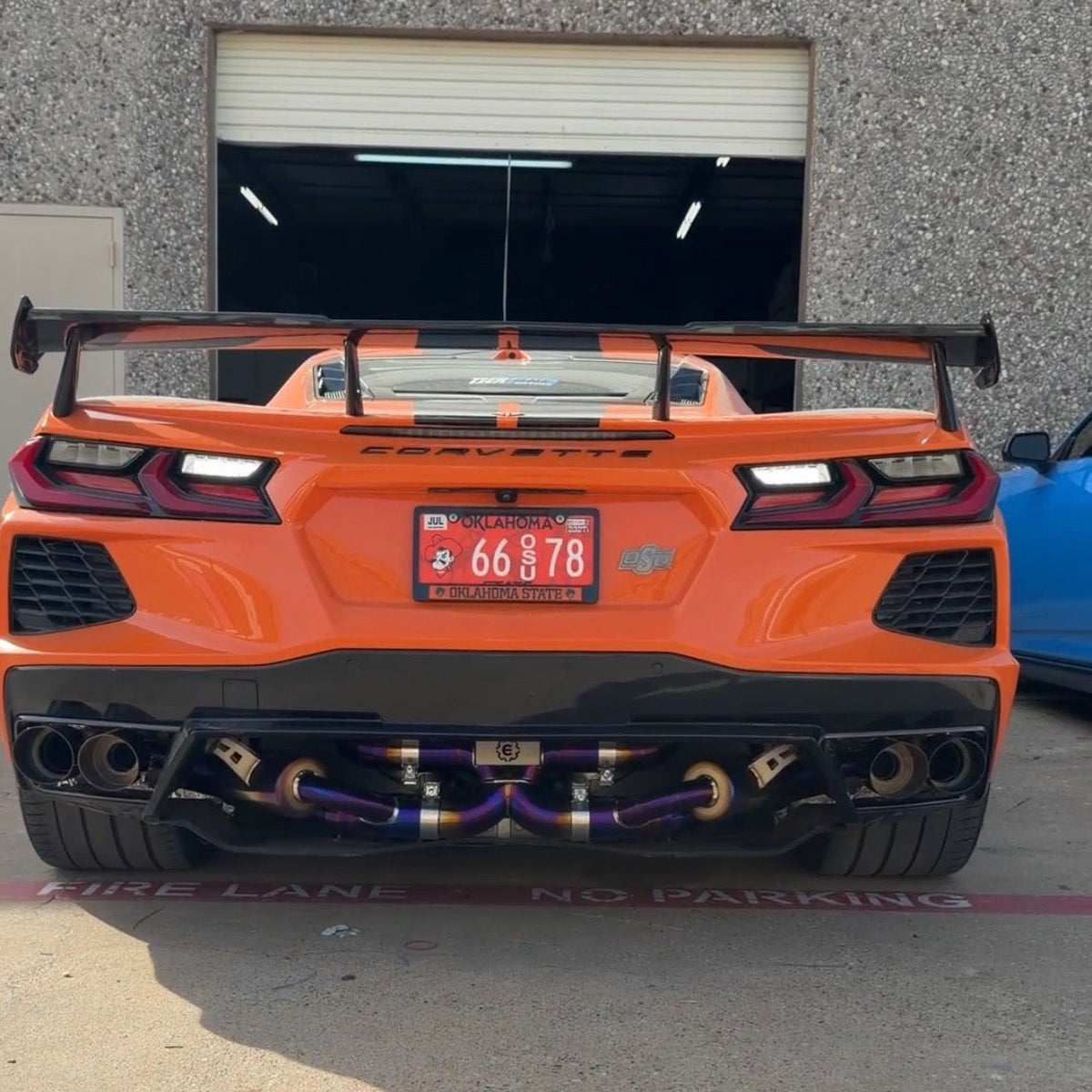 Sistema de escape Catback con válvulas de titanio Corvette C8 - APEX Exhaust