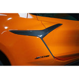 2022–2027 Corvette C8 Z06 / E-Ray Dry Gloss Carbon Fiber Door Handle & Quarter Panel Replacement Trim Kit