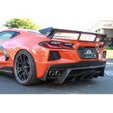 Chevrolet Corvette C8 Carbon Fiber High Wing