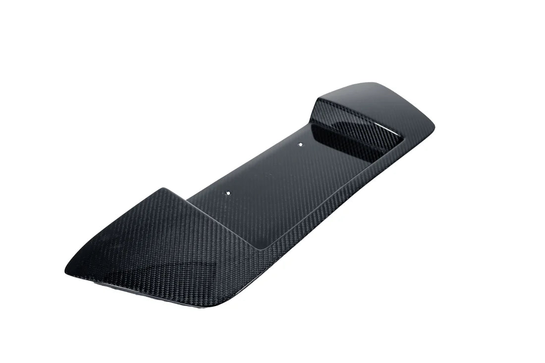 Base de matrícula de fibra de carbono Chevrolet Corvette C8 Z06