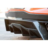 Difusor trasero de fibra de carbono APR para C8 Corvette