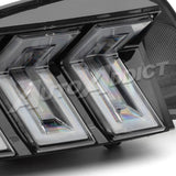 Luces Traseras RGB Heritage-X™ Mustang S550 2015-2023 Intermitente Ámbar Secuencial con Animación
