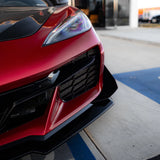 2020–2026 Corvette C8 Stingray to Z06 Track Package 15-Piece Full Front Bumper Conversion Kit