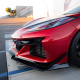 2020–2026 Corvette C8 Stingray to Z06 Track Package 15-Piece Full Front Bumper Conversion Kit