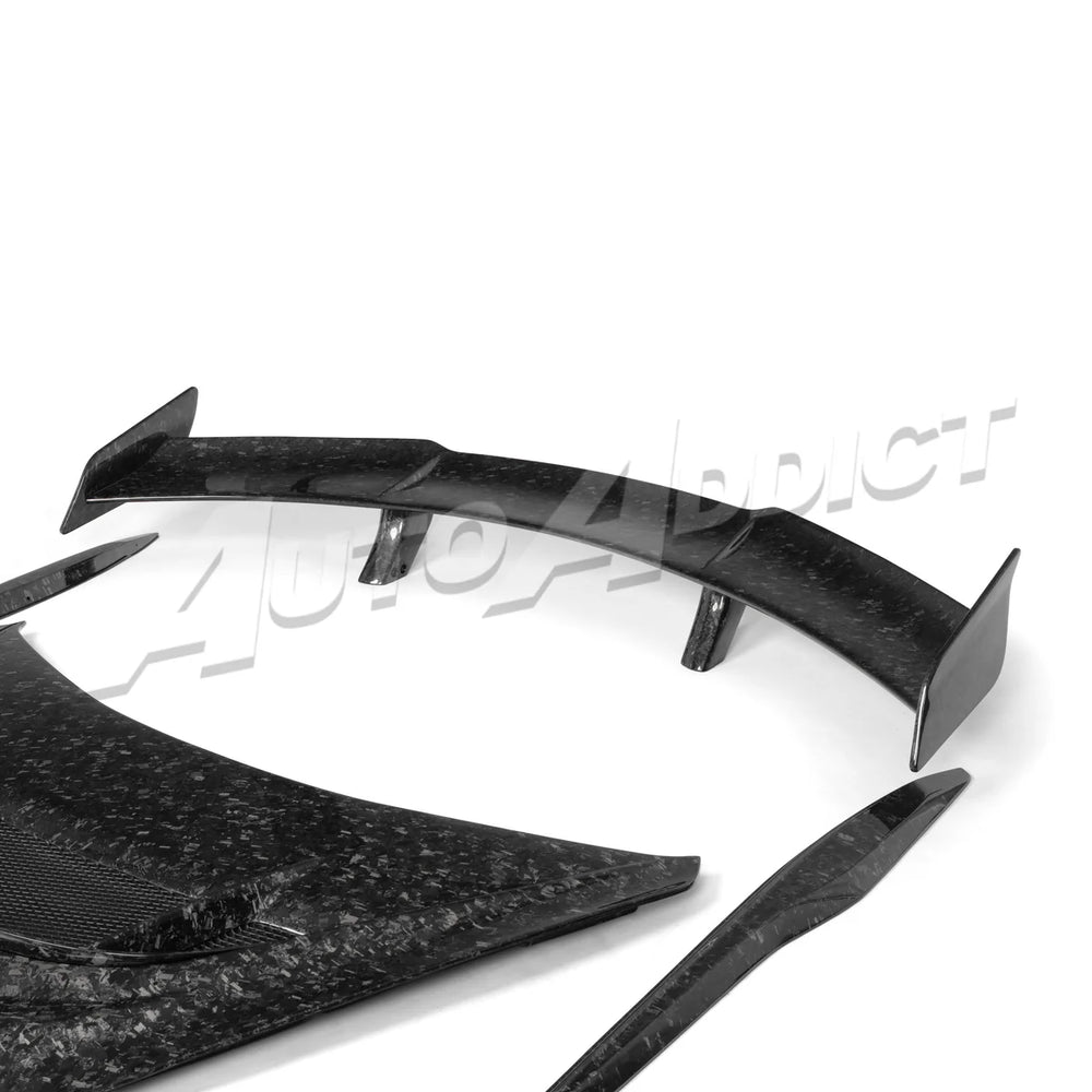 2020–2026 Corvette C8 Carbon Quiet Racing ZR1 ZTK Forged Carbon Fiber Aero Kit for Z06/E-Ray