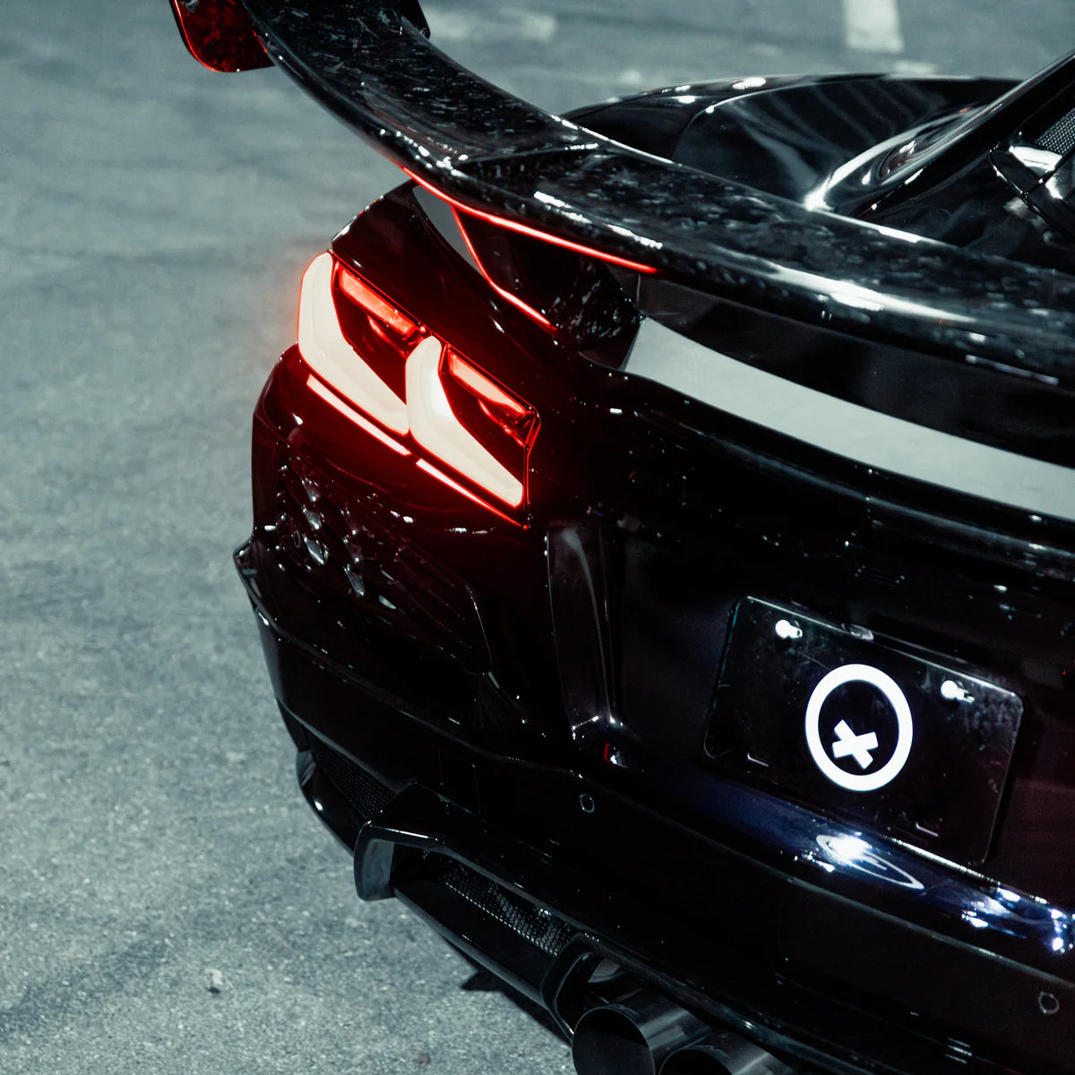 2020–2026 Corvette C8 Carbon Quiet Racing ZR1 ZTK Forged Carbon Fiber Aero Kit for Z06/E-Ray
