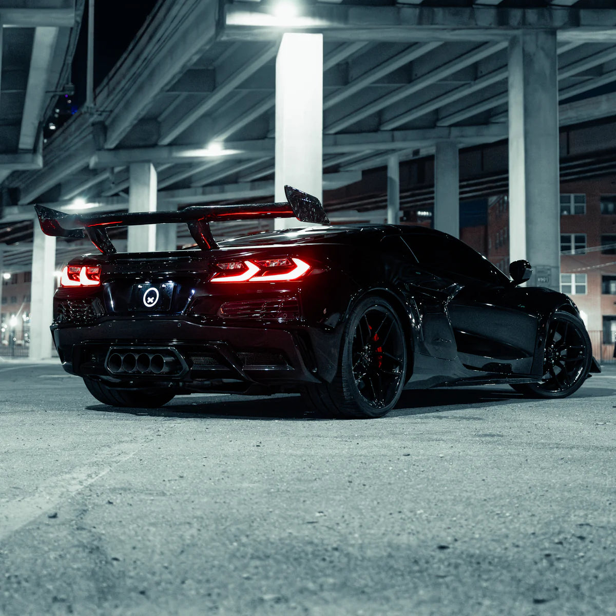 2020–2026 Corvette C8 Carbon Quiet Racing ZR1 ZTK Forged Carbon Fiber Aero Kit for Z06/E-Ray