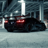 2020–2026 Corvette C8 Carbon Quiet Racing ZR1 ZTK Forged Carbon Fiber Aero Kit for Z06/E-Ray