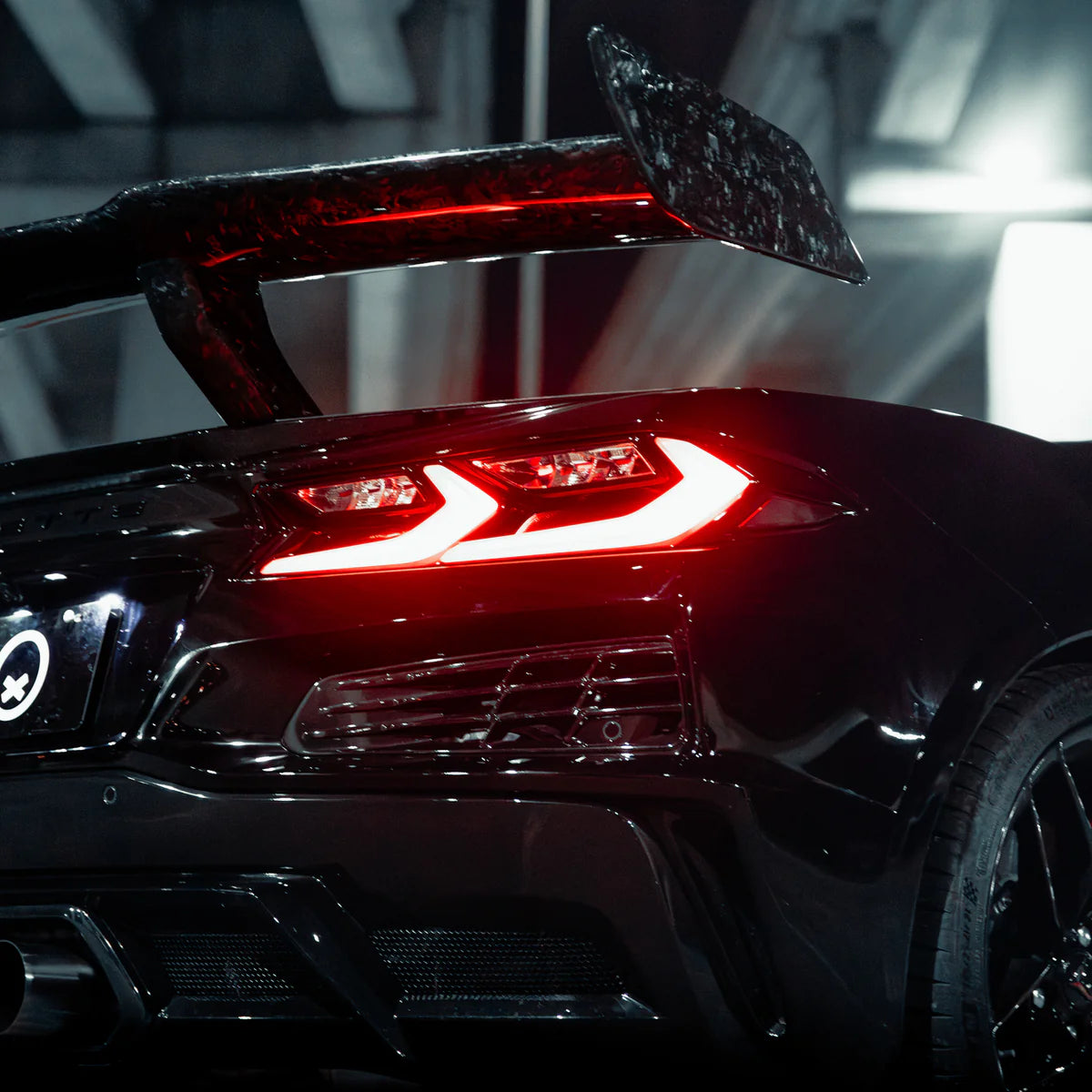 2020–2026 Corvette C8 Carbon Quiet Racing ZR1 ZTK Forged Carbon Fiber Aero Kit for Z06/E-Ray